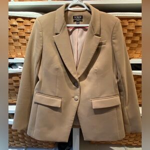 J. Crew Madelyn Camel Blazer